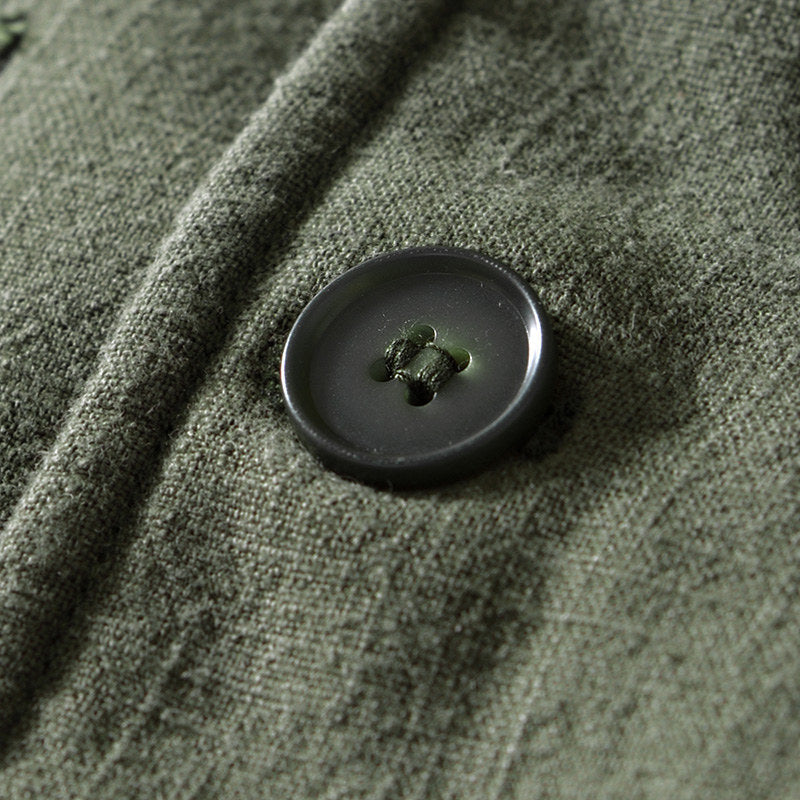 Ramie Retro Fleece Suit Jacket