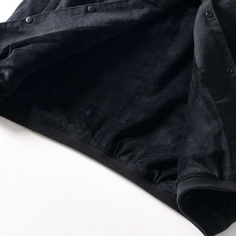 Ramie Retro Fleece Loose Jacket